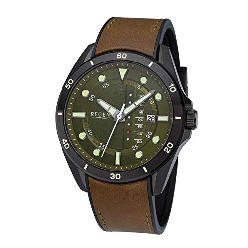 Regent Herren-Armbanduhr 10 Bar Wasserdicht Ø 44 mm BA-637 von REGENT