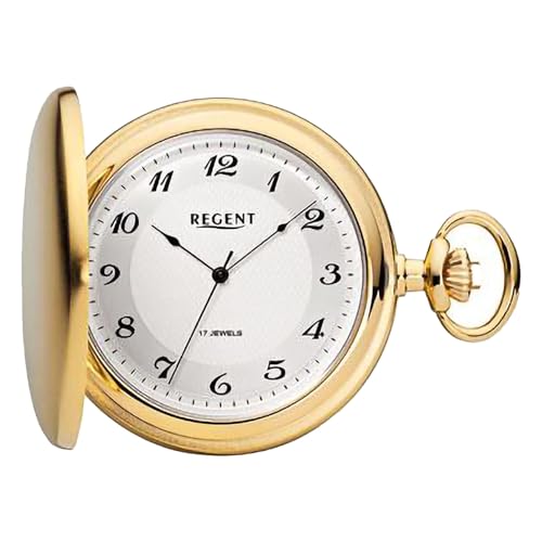 Regent Analog Mechanisches Handaufzugswerk Taschenuhr 11330100 von REGENT