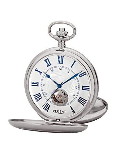 Regent Analog Mechanisches Handaufzugswerk Taschenuhr 11340150 von REGENT