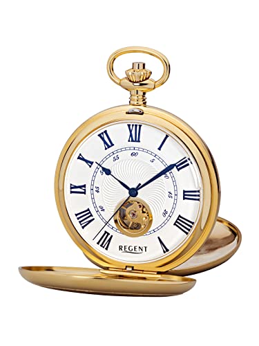 Regent Analog Mechanisches Handaufzugswerk Taschenuhr 11330095 von REGENT