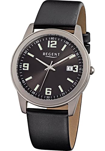 REGENT Herren-Uhren Analog Quarz One Size 87664589 von REGENT