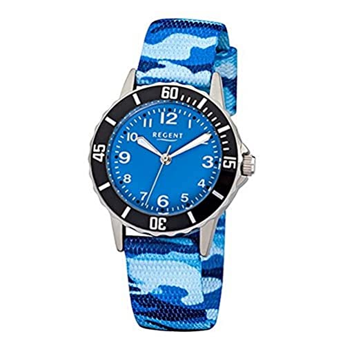 Regent Unisex Analog Quarz Uhr mit Textil Armband 12400236 Regent Unisex Analog Quarz Uhr mit Textil Armband 12400236 von REGENT