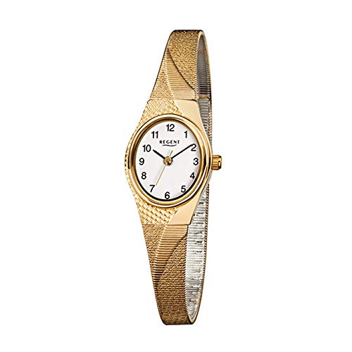 Regent elegante Uhr für Damen Milanaiseband 7544.39.99 von REGENT