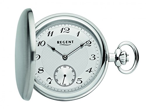 Regent mechanische Taschenuhr Savonette Sprungdeckel 31703 inkl. Gravur von REGENT
