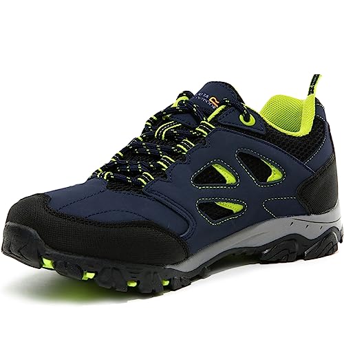 Regatta Unisex-Kinder Holcombe Low Jnr Trekking-& Wanderhalbschuhe, (Nvyblz/Lmpch 445), 4 EU von Regatta