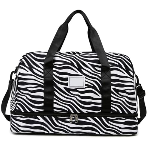 Reisetasche Sporttasche 20-Zoll-Sporttasche Für Männer Und Frauen, Sport-Reisetasche Mit Schuhfach Und Nassfach Reisetasche Damen (Color : D, Size : 51 * 26 * 32cm) von REIFOR