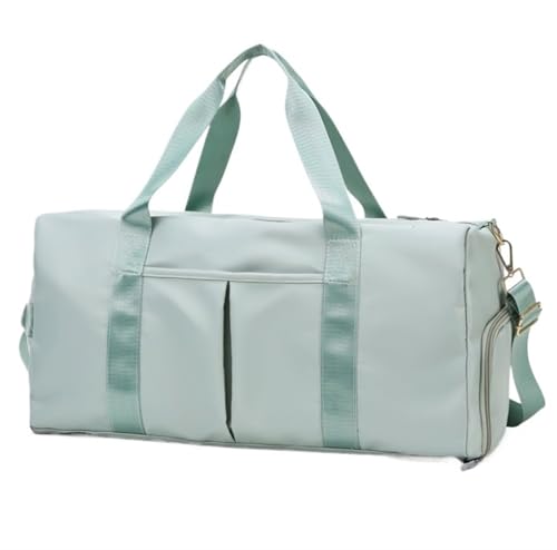 Reisetasche Sporttasche Weekender-Reisetasche, Handgepäck-Reisetasche, Sporttasche, Nassfach, Schuhfach, Wasserdicht Reisetasche Damen (Color : D, Size : 46 * 22 * 24 cm) von REIFOR