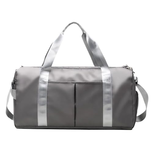 Reisetasche Sporttasche Weekender-Reisetasche, Handgepäck-Reisetasche, Sporttasche, Nassfach, Schuhfach, Wasserdicht Reisetasche Damen (Color : H, Size : 46 * 22 * 24 cm) von REIFOR