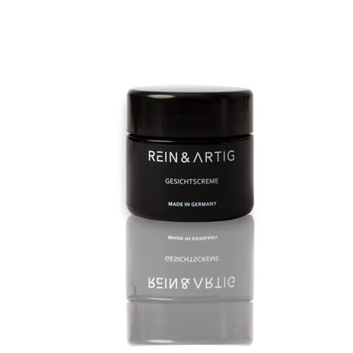 REIN & ARTIG Anti-Aging Gesichtscreme 50ml - 100% Vegan - Gesichtspflege Männer - für alle Hauttypen - Nährstoffreiche Feuchtigkeitscreme - Mildert Anzeichen vorzeitiger Hautalterung - Hyaluronsäure von REIN & ARTIG