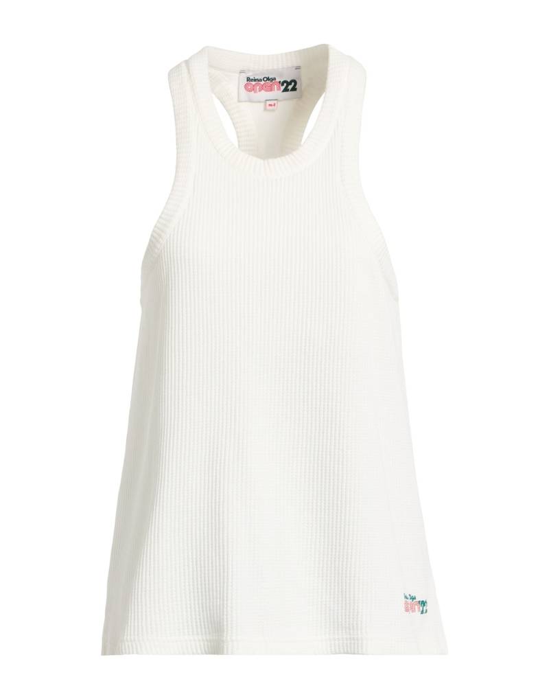 REINA OLGA Tank Top Damen Weiß von REINA OLGA