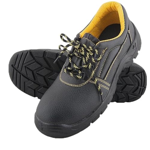 Arbeitsschuhe Arbeit Schuhe Berufsschuhe Sicherheitsschuhe mit Stahlkappe Schutzkappe S3 Gr. 36-50 (BRYES-P-S3) (48) von REIS