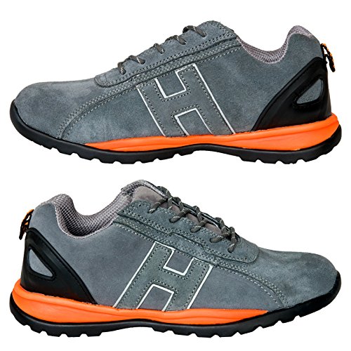 REIS Arbeitsschuhe Sicherheitsschuhe Schutzschuhe SB Stahlkappe Modern (BRNEUTRON) (47) von REIS