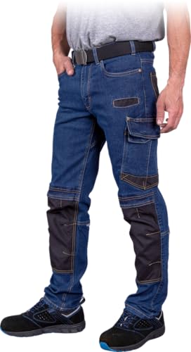 REIS Herren JEANS303-T Jeans, Quiet Shade-Clematis Blue, 48 von REIS