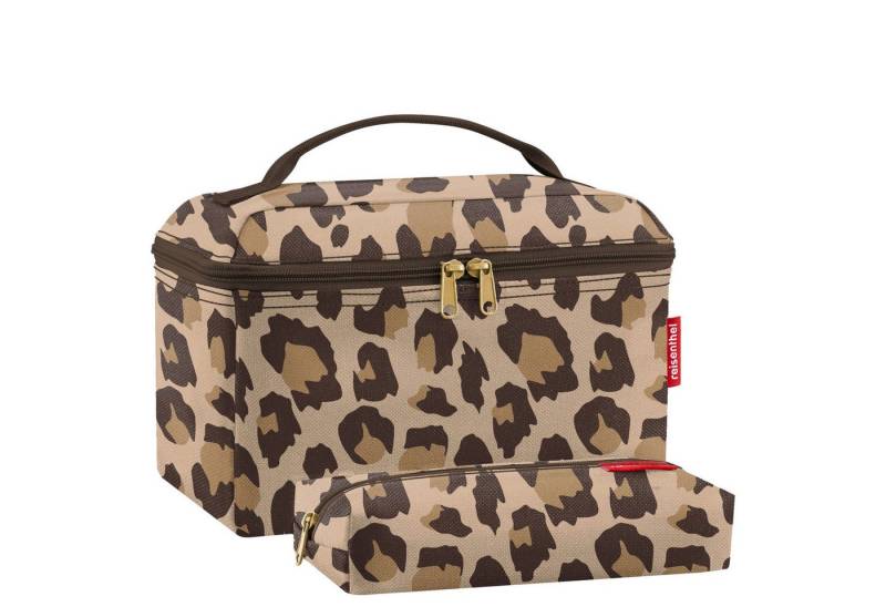 REISENTHEL® Beautycase beautycase set - Geschenkset 2tlg. (leo macchiato) von REISENTHEL®