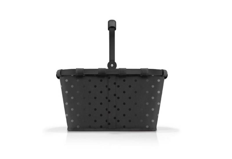 REISENTHEL® Einkaufskorb Carrybag frame glossy dots black von REISENTHEL®