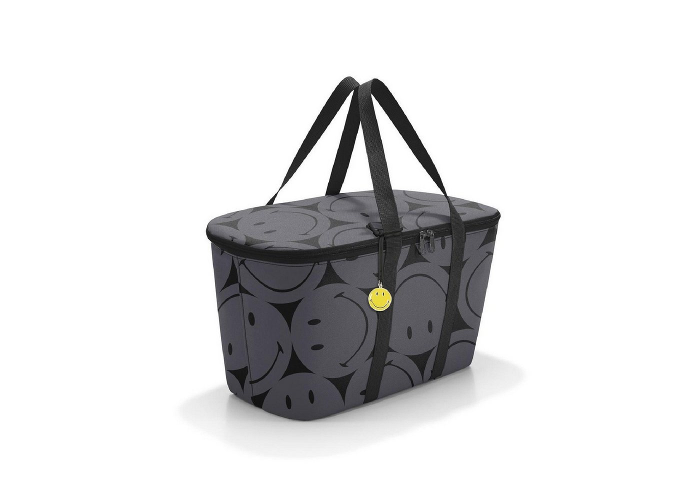 REISENTHEL® Einkaufskorb Coolerbag smiley grey von REISENTHEL®