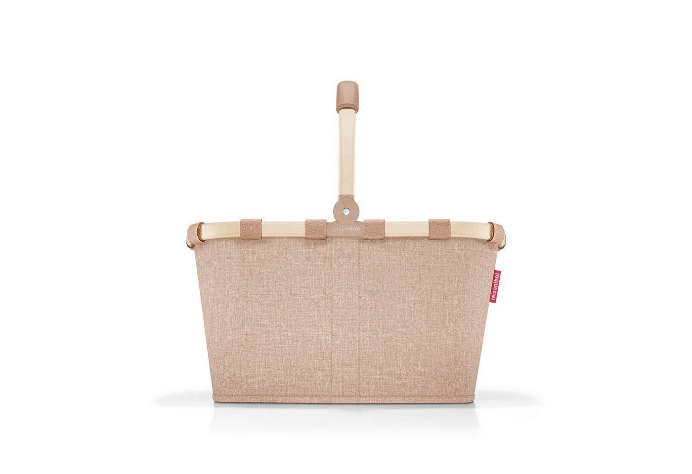REISENTHEL® Einkaufskorb carrybag, 22 l, Standfüße, ummantelter Griff zum Umklappen, Innentasche Reißverschluss von REISENTHEL®