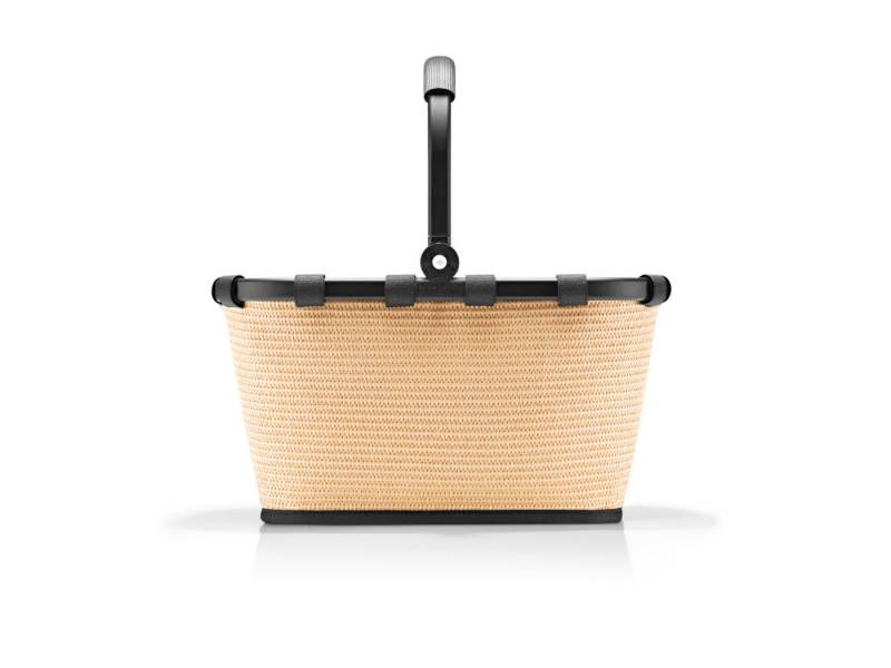 REISENTHEL® Einkaufskorb carrybag XS frame raffia black von REISENTHEL®