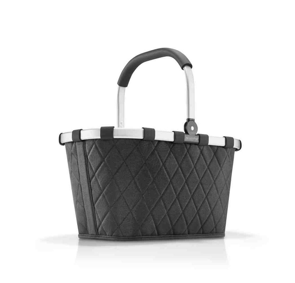 REISENTHEL® Einkaufskorb reisenthel Einkaufskorb carrybag frame rhombus black BK7059 schwarz 22 von REISENTHEL®