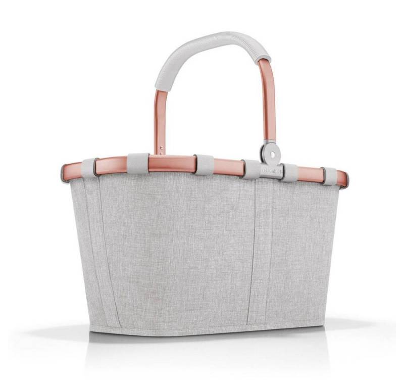 REISENTHEL® Einkaufskorb reisenthel Einkaufskorb carrybag frame twist sky rose BK1036 hellgrau von REISENTHEL®