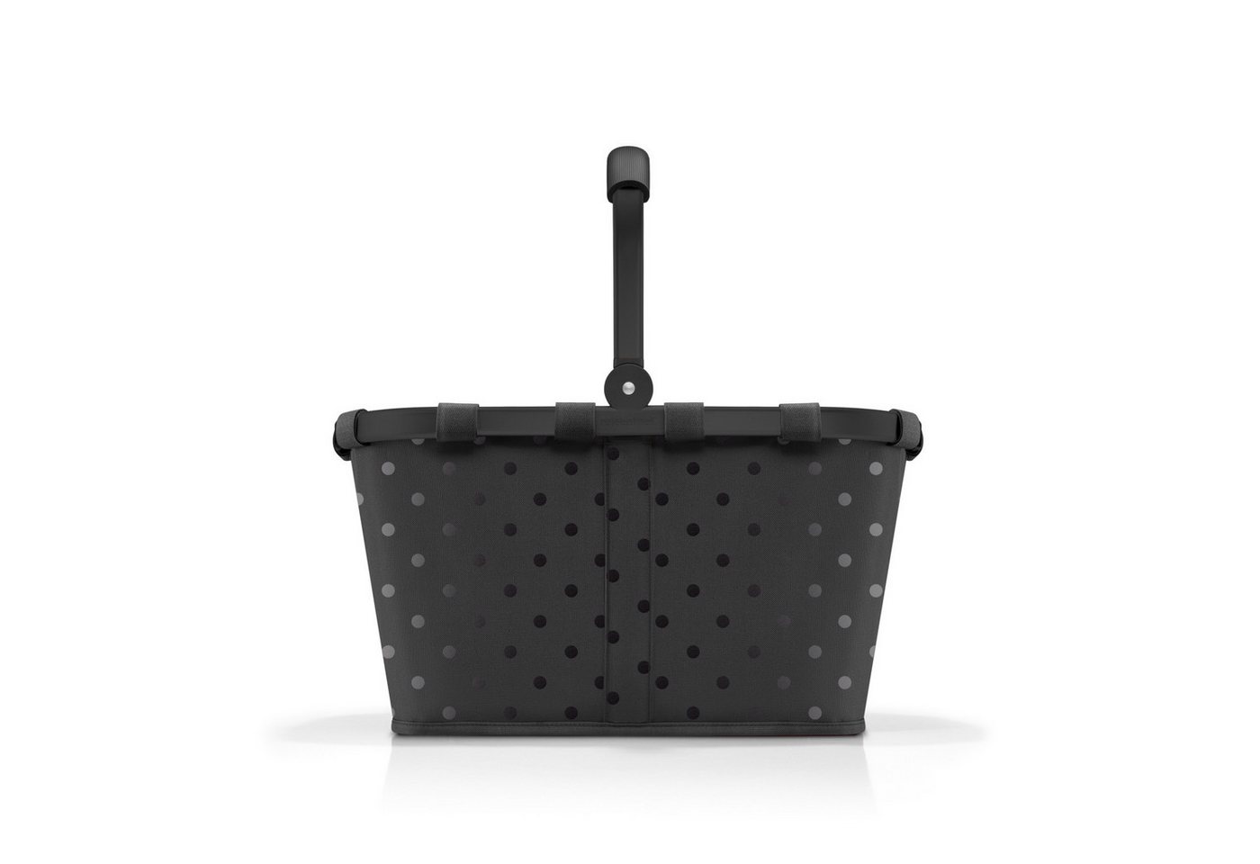REISENTHEL® Einkaufskorb reisenthel carrybag frame glossy dots black von REISENTHEL®
