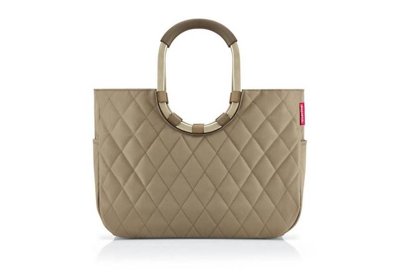 REISENTHEL® Einkaufsshopper Loopshopper L frame rhombus olive von REISENTHEL®