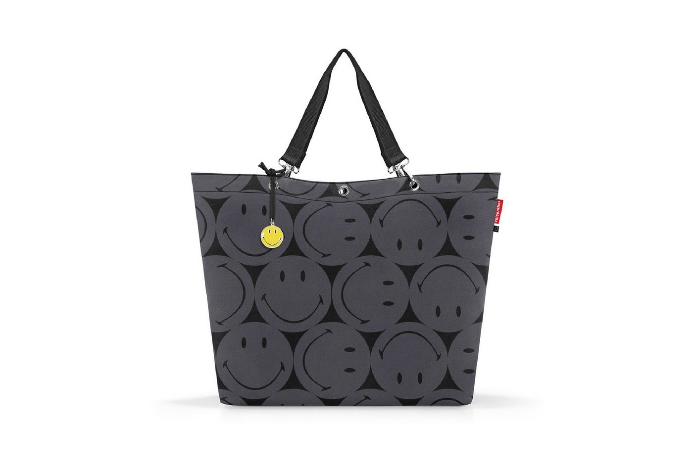 REISENTHEL® Einkaufsshopper Shopper XL smiley grey ZU7085 von REISENTHEL®
