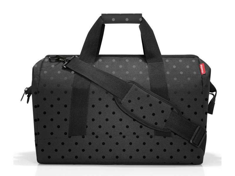 REISENTHEL® Einkaufsshopper allrounder L glossy dots black von REISENTHEL®