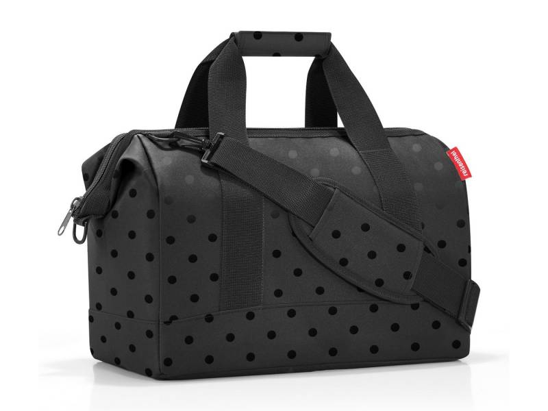 REISENTHEL® Einkaufsshopper allrounder M glossy dots black von REISENTHEL®