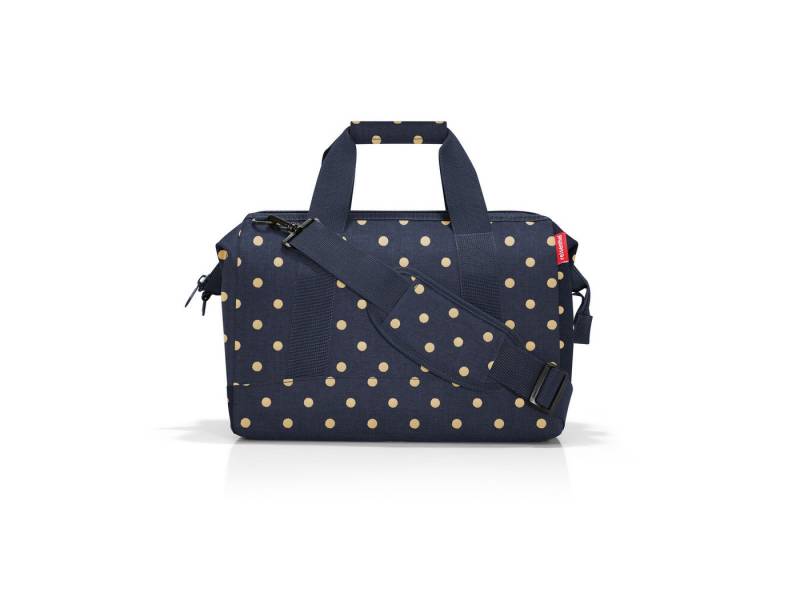REISENTHEL® Reisetasche allrounder M metallic dots blue von REISENTHEL®