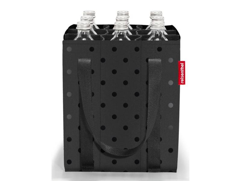 REISENTHEL® Einkaufsshopper bottlebag glossy dots black von REISENTHEL®