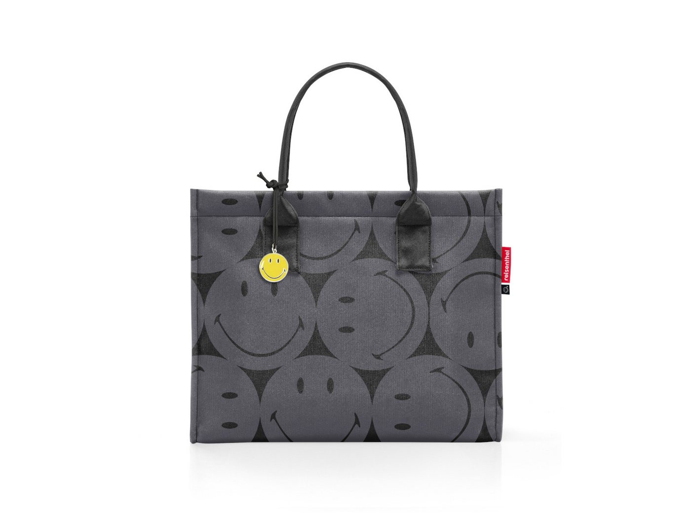 REISENTHEL® Einkaufsshopper daily shopper smiley® grey von REISENTHEL®