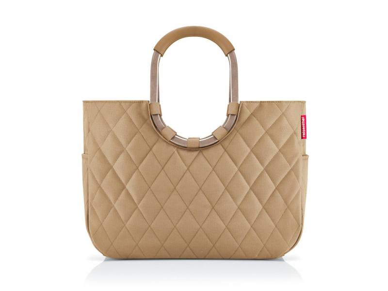 REISENTHEL® Einkaufsshopper loopshopper L frame rhombus ginger von REISENTHEL®