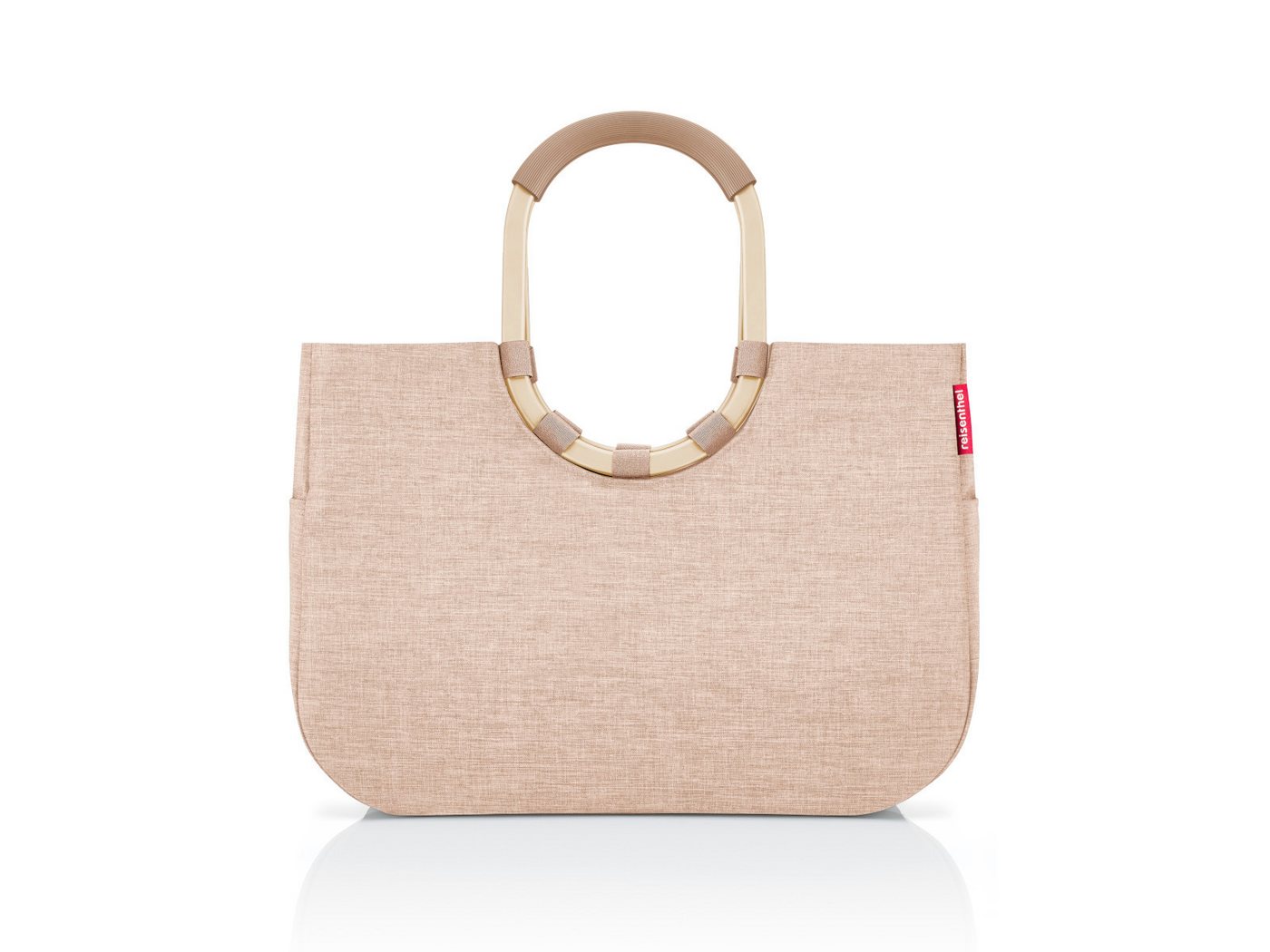 REISENTHEL® Einkaufsshopper loopshopper L frame twist coffee von REISENTHEL®