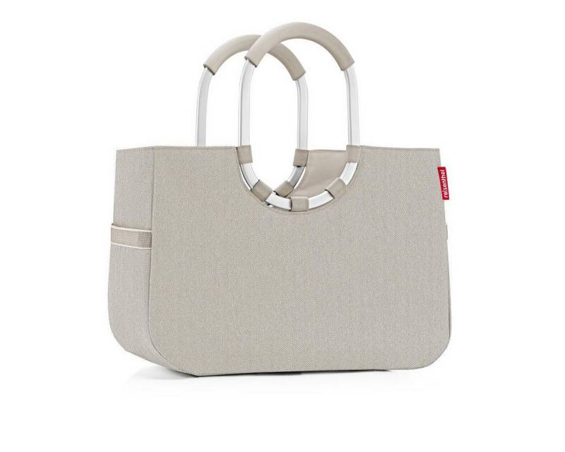 REISENTHEL® Einkaufsshopper loopshopper L herringbone sand, loopshopper L von REISENTHEL®