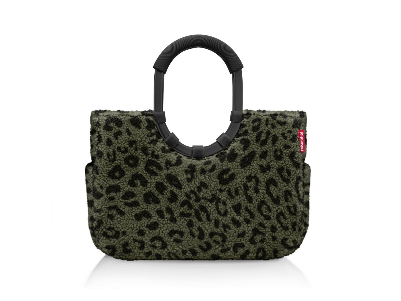 REISENTHEL® Einkaufsshopper loopshopper M teddy leo olive von REISENTHEL®