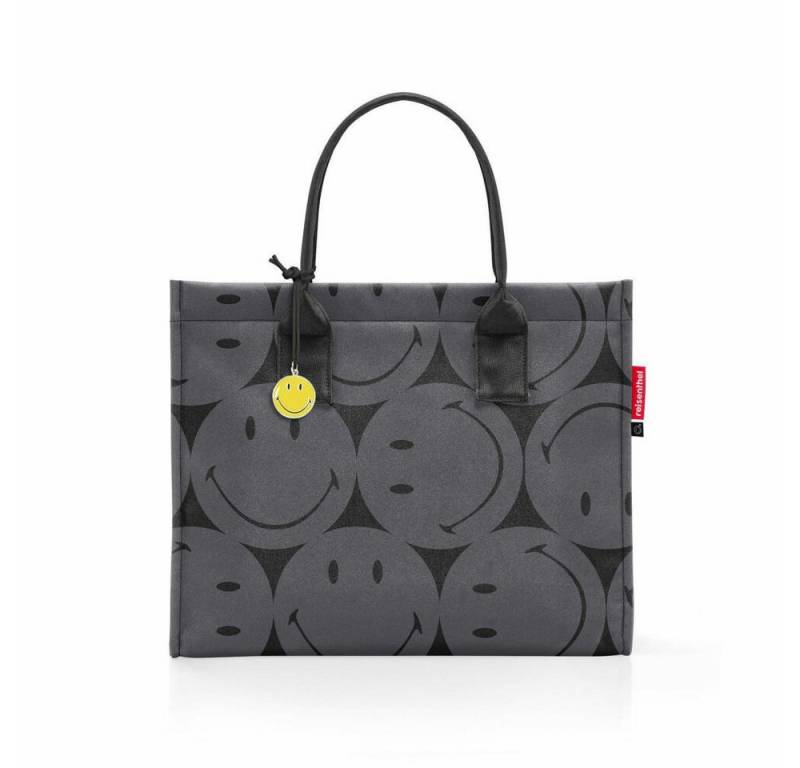 REISENTHEL® Einkaufsshopper reisenthel daily shopper, Einkaufstasche, Tasche, Smiley Grey, 14 L von REISENTHEL®