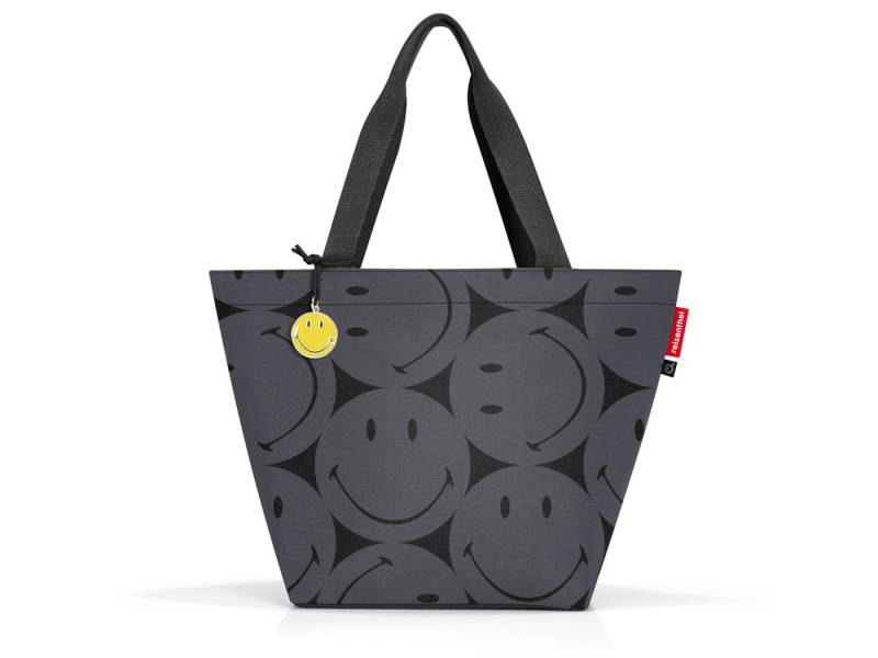 REISENTHEL® Einkaufsshopper shopper M smiley grey von REISENTHEL®