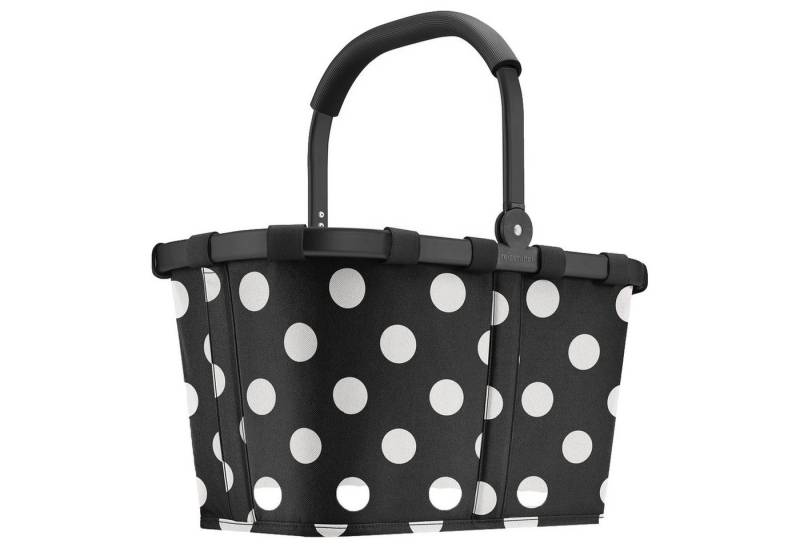 REISENTHEL® Einkaufstrolley carrybag - Einkaufskorb (frame dots white), 22 l von REISENTHEL®