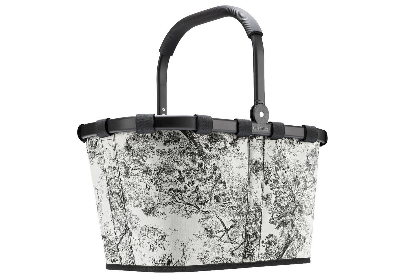 REISENTHEL® Einkaufstrolley carrybag - Einkaufskorb (jaquard grey), 22 l von REISENTHEL®