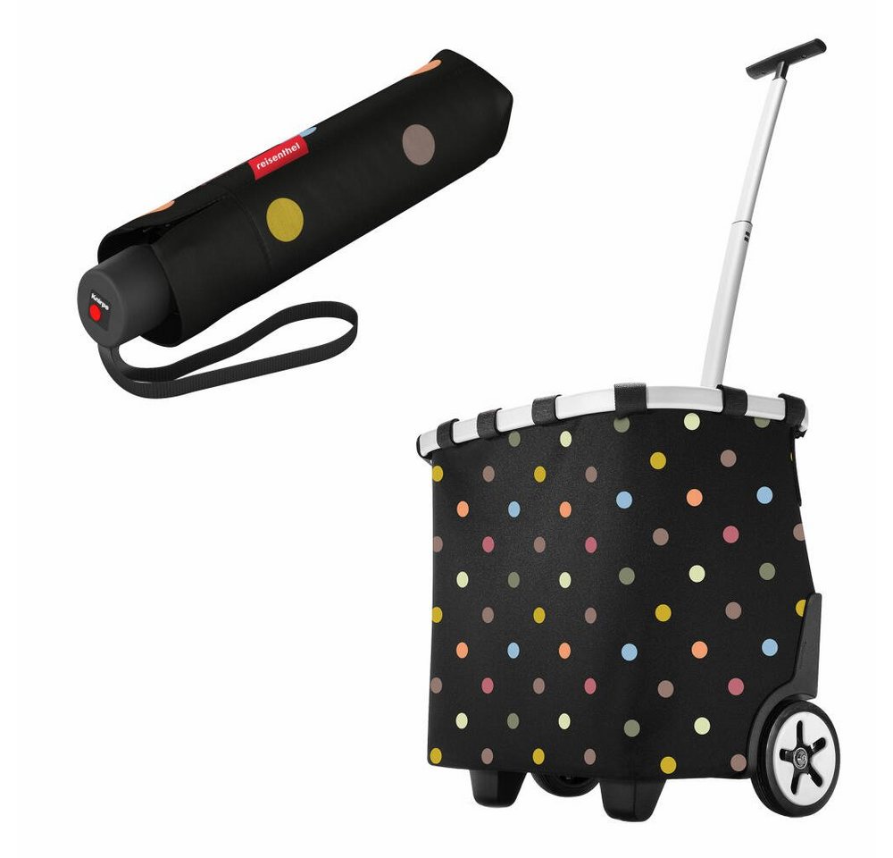 REISENTHEL® Einkaufstrolley carrycruiser Set Dots, mit umbrella pocket classic von REISENTHEL®