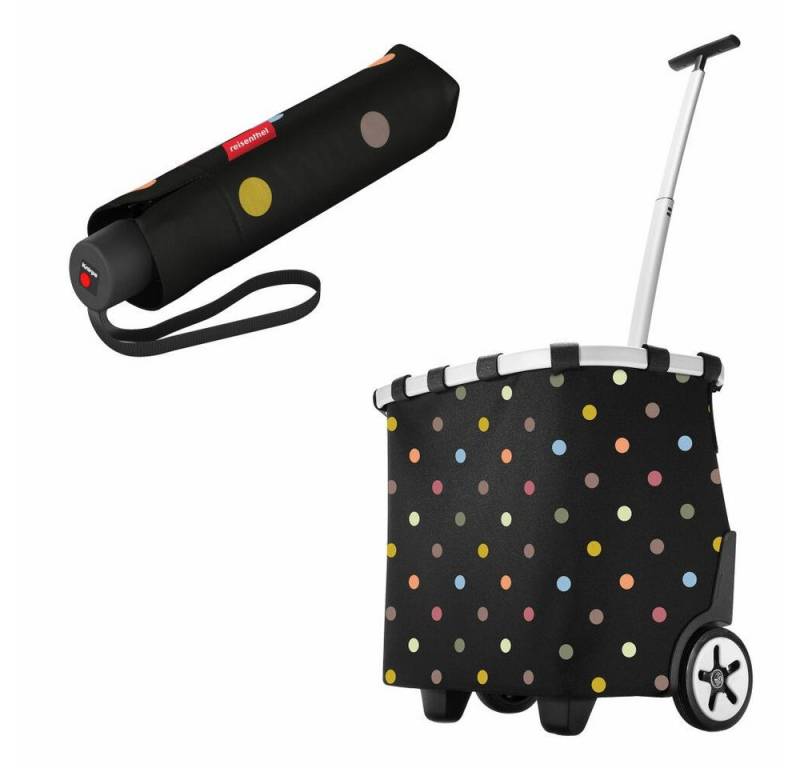 REISENTHEL® Einkaufstrolley carrycruiser Set Dots, mit umbrella pocket classic von REISENTHEL®