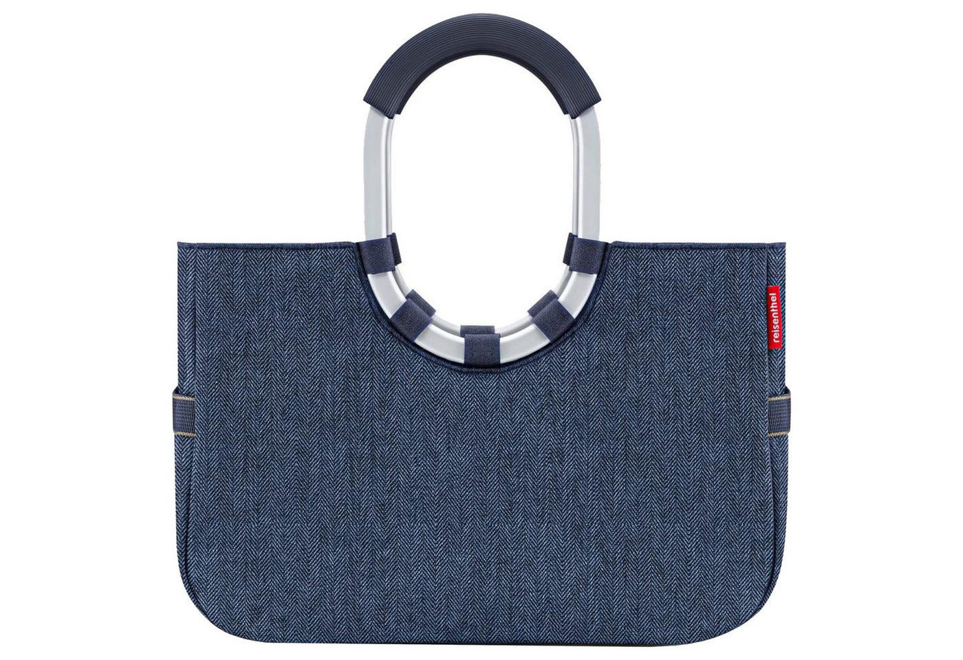 REISENTHEL® Einkaufstrolley loopshopper M / Shopper 40 cm (herringbone dark blue) von REISENTHEL®