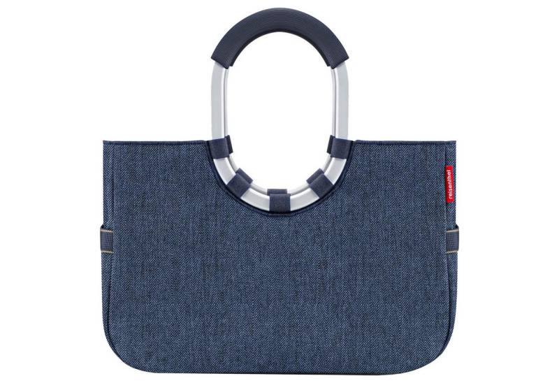 REISENTHEL® Einkaufstrolley loopshopper M / Shopper 40 cm (herringbone dark blue) von REISENTHEL®