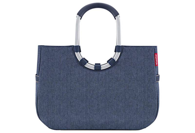 REISENTHEL® Einkaufstrolley shopping loopshopper L - Einkaufstasche mit Bügel 46 cm (herringbone, 25 l von REISENTHEL®