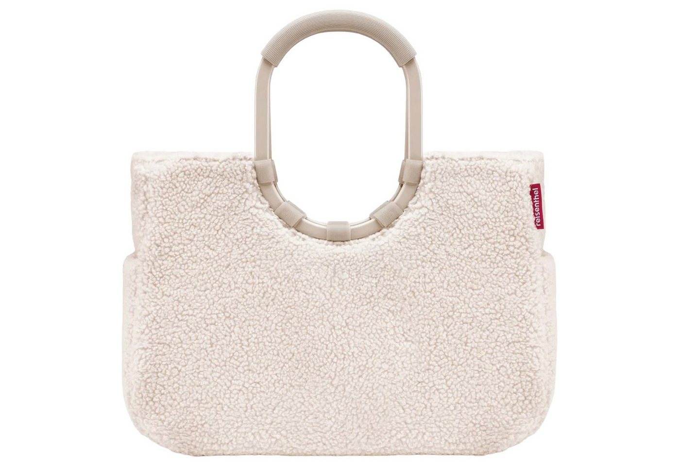 REISENTHEL® Einkaufstrolley shopping loopshopper L - Einkaufstasche mit Bügel 46 cm (teddy sand), 25 l von REISENTHEL®