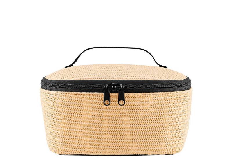 REISENTHEL® Einkaufstrolley thermo coolerbag S - Brotzeitbox 22.5 cm (raffia black), 3 l von REISENTHEL®