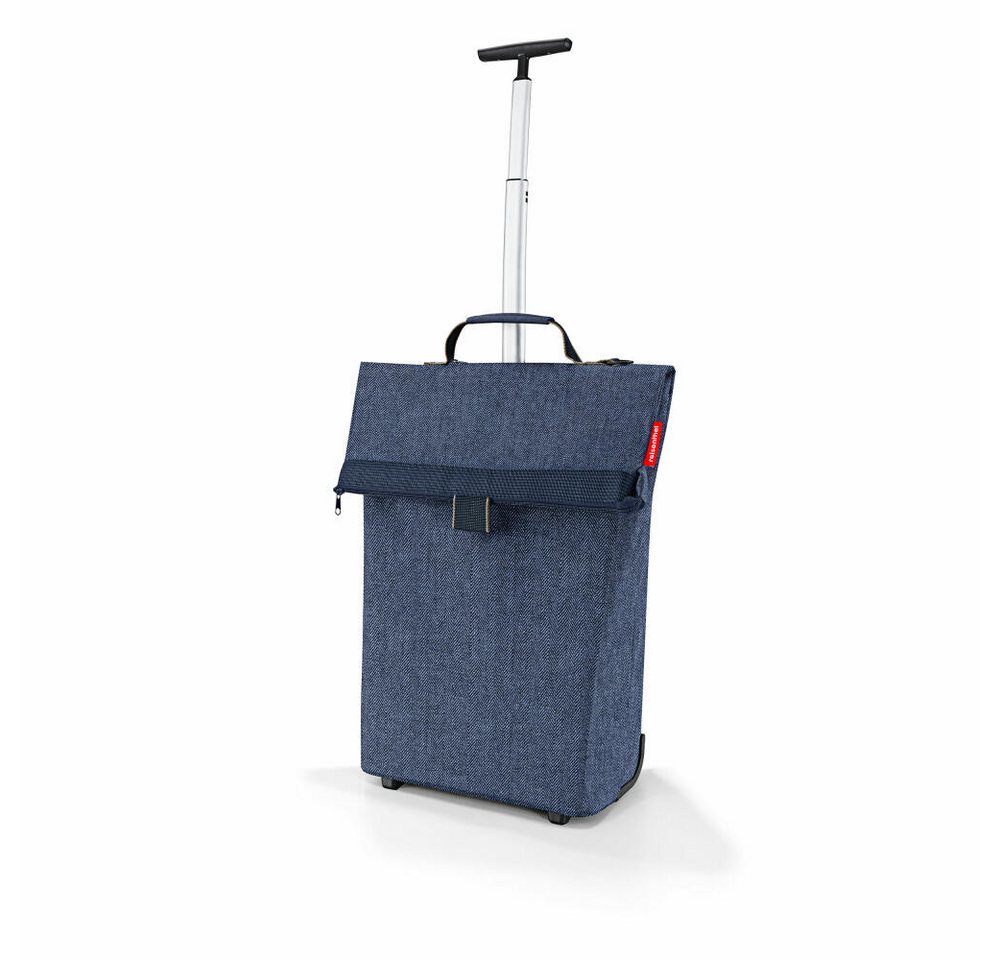 REISENTHEL® Einkaufstrolley trolley M Herringbone Dark Blue von REISENTHEL®