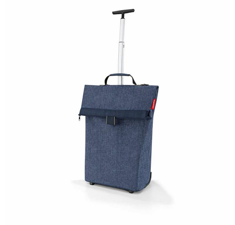 REISENTHEL® Einkaufstrolley trolley M Herringbone Dark Blue von REISENTHEL®