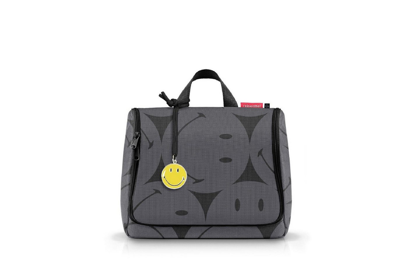 REISENTHEL® Kosmetiktasche Toiletbag XL smiley grey von REISENTHEL®
